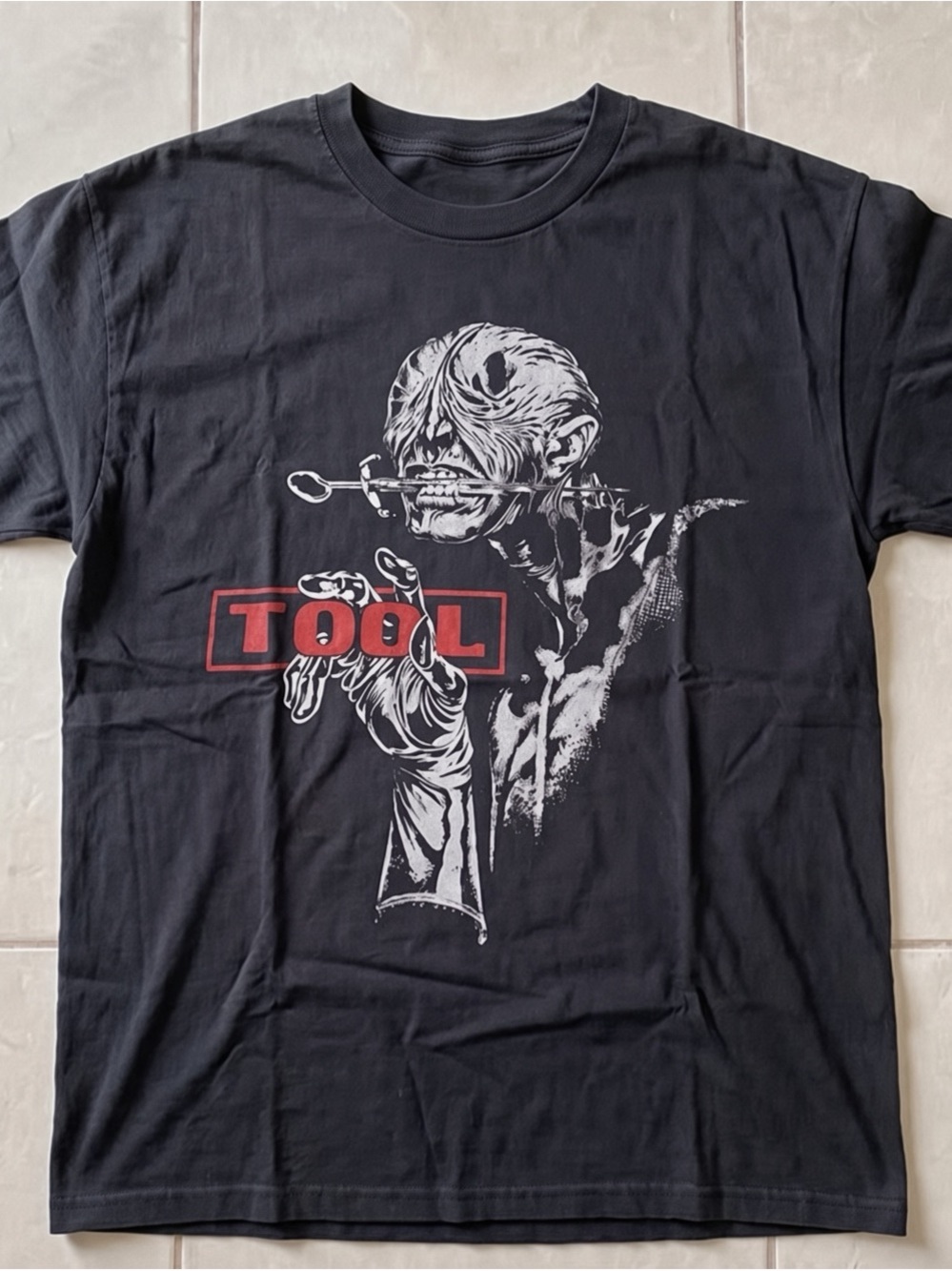 Tool Band Red Box Logo Surreal Rock Graphic T-shirt